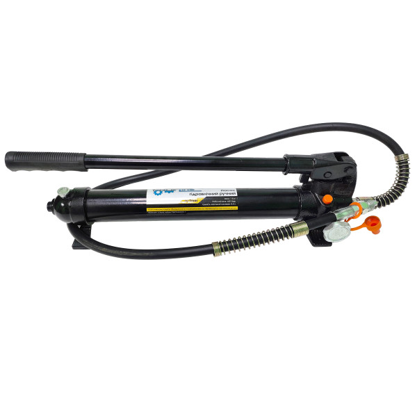 Насос гидравлический 10 тонн + Цилиндр гидравлический для пресса с манометром 10 т. Profline 97105-103