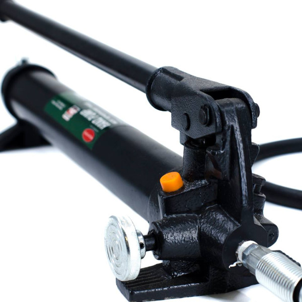 Цилиндр гидравлический для пресса с манометром 20 т + Насос гидравлический 20 тонн Profline 97320-102