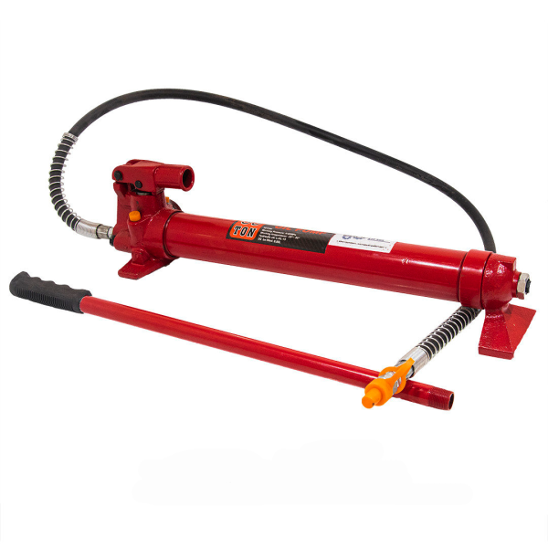 Цилиндр гидравлический для пресса с манометром 30 т + Насос гидравлический 30 тонн Profline 97325-102