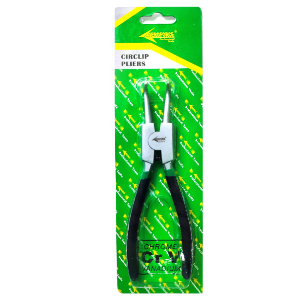 Щипцы для снятия стопорных колец прямые на разжим 180 мм Aeroforce AE-1823-7