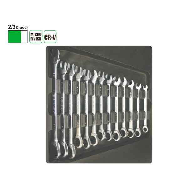 Тележка на колесах с инструментами 7 секций 272 ед. Aeroforce AE-7B