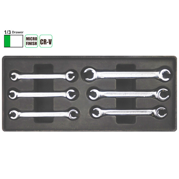 Тележка на колесах с инструментами 7 секций 272 ед. Aeroforce AE-7B