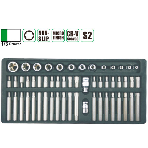 Тележка на колесах с инструментами 7 секций 272 ед. Aeroforce AE-7B