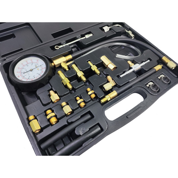 Набор для измерения давления топлива в инжекторных магистралях автомобиля Aeroforce AE-A0020