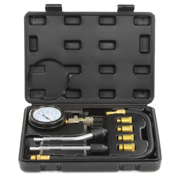 Компрессометр для бензиновых двигателей с удлинителем и переходниками Aeroforce AE-A0031