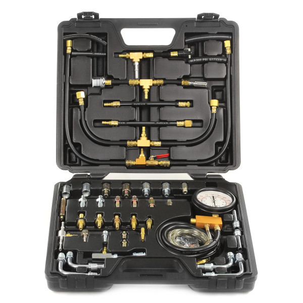 Набор для измерения давления топлива в инжекторных магистралях автомобиля Aeroforce AE-A1011