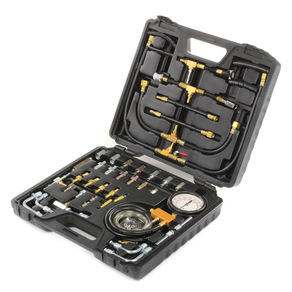 Набор для измерения давления топлива в инжекторных магистралях автомобиля Aeroforce AE-A1011