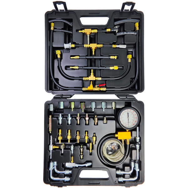 Набор для измерения давления топлива в инжекторных магистралях автомобиля Aeroforce AE-A1011