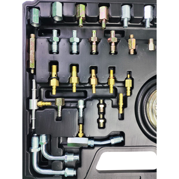 Набор для измерения давления топлива в инжекторных магистралях автомобиля Aeroforce AE-A1011