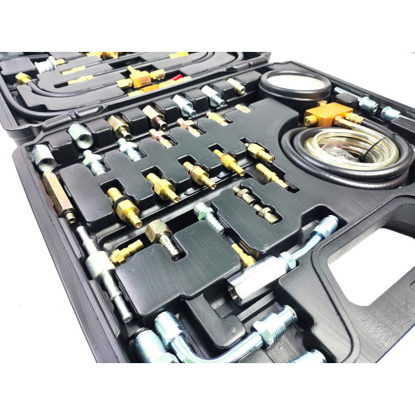 Набор для измерения давления топлива в инжекторных магистралях автомобиля Aeroforce AE-A1011