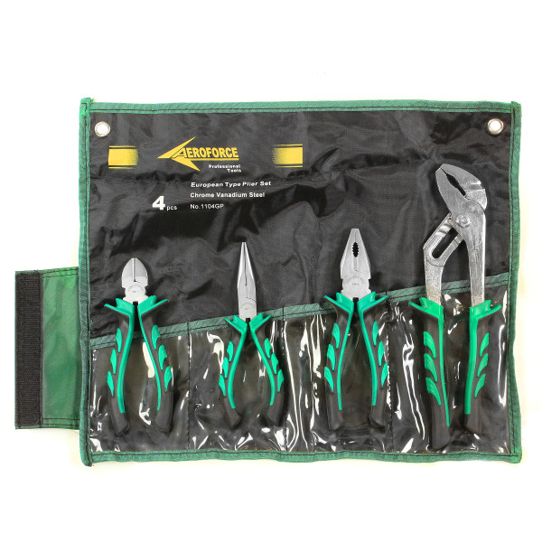 Набор шарнирно-губцевых инструментов 4 ед. Aeroforce AE-G1104