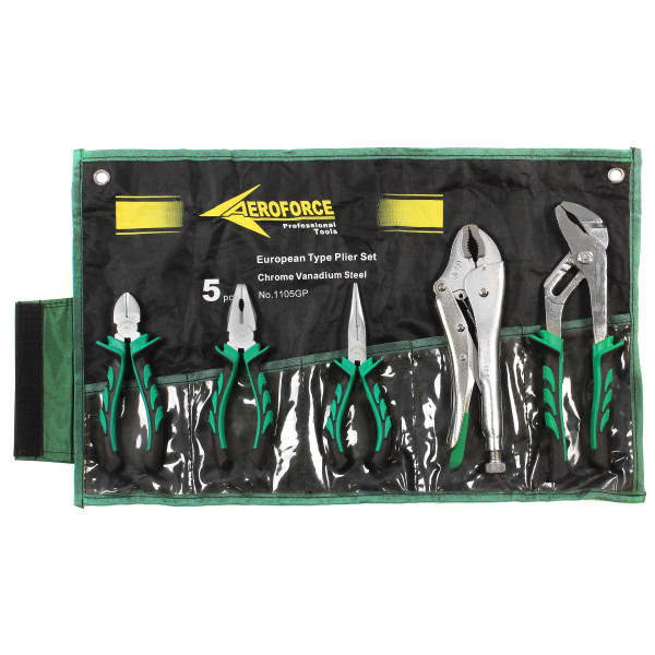 Набор шарнирно-губцевых инструментов 5 ед. Aeroforce AE-G1105