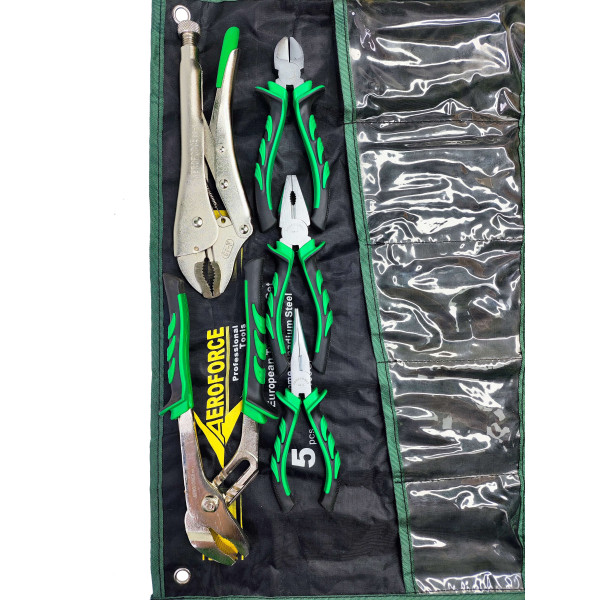 Набор шарнирно-губцевых инструментов 5 ед. Aeroforce AE-G1105