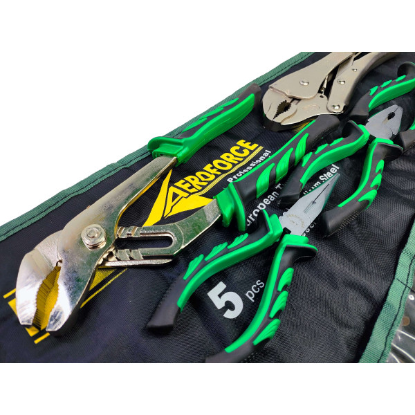 Набор шарнирно-губцевых инструментов 5 ед. Aeroforce AE-G1105