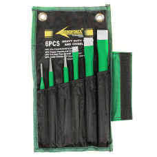 Набор выколоток, зубил и кернов 6 ед. Aeroforce AE-GF0306