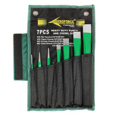 Набор выколоток, зубил и кернов 7 ед. Aeroforce AE-GF0307