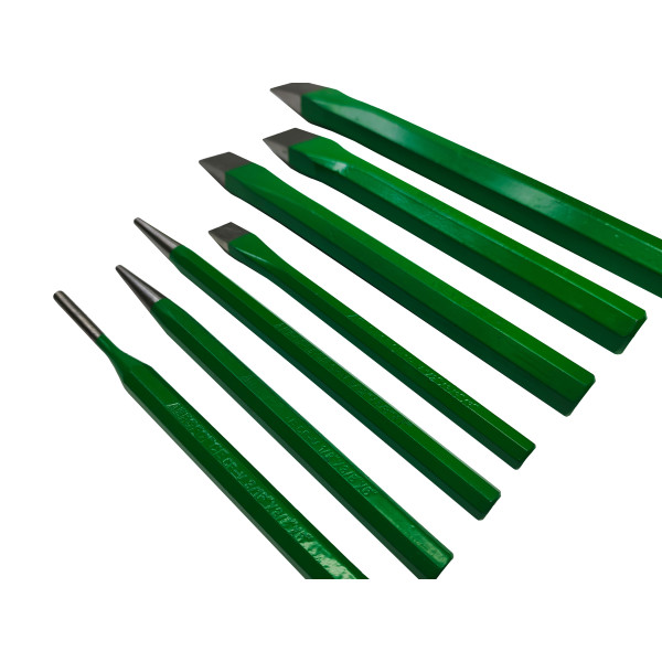 Набор выколоток, зубил и кернов 7 ед. Aeroforce AE-GF0307