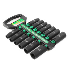 Набор головок ударных длинных 1/2' 13 ед. на держателе Aeroforce AE-M2513