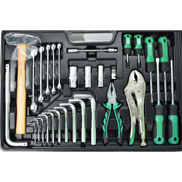 Набор профессиональных инструментов (1/2', 1/4', 3/8') 142 ед. Aeroforce AE-S142+2