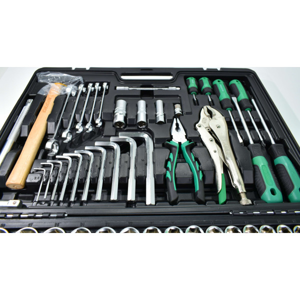 Набор профессиональных инструментов (1/2', 1/4', 3/8') 142 ед. Aeroforce AE-S142+2