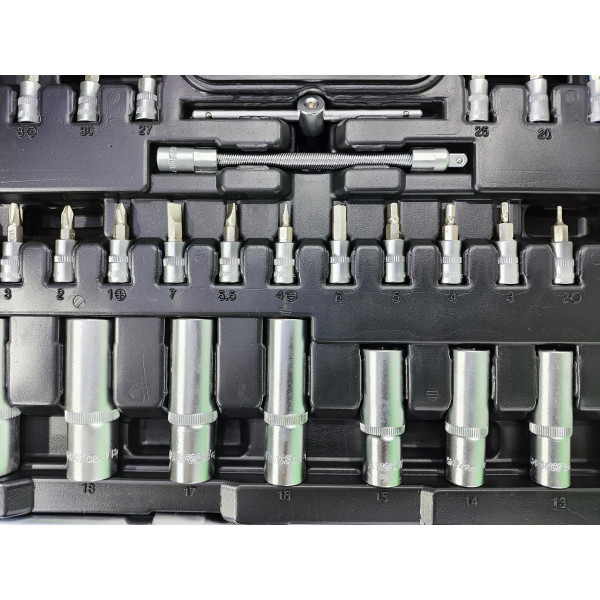 Набор профессиональных инструментов (1/2', 1/4', 3/8') 176 ед. Aeroforce AE-S176