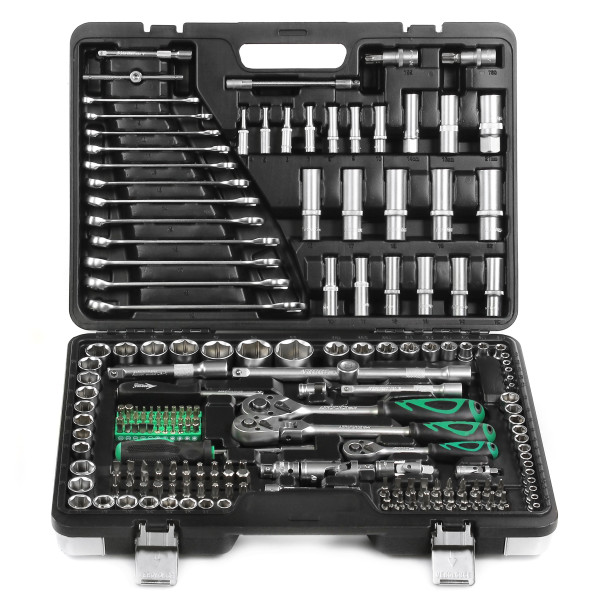 Набор профессиональных инструментов (1/2', 1/4', 3/8') 216 ед. Aeroforce AE-S216