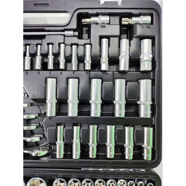 Набор профессиональных инструментов (1/2', 1/4', 3/8') 216 ед. Aeroforce AE-S216