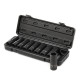 Набор ударных головок длинных 1/2' (10-22 мм) 9 ед. в кейсе Aeroforce AE-S6609