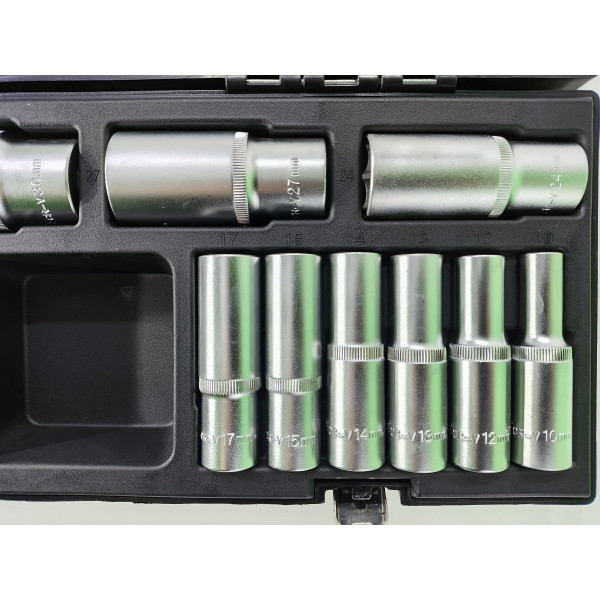 Набор головок длинных 1/2' (10-32 мм) 14 ед. Aeroforce AE-S8814