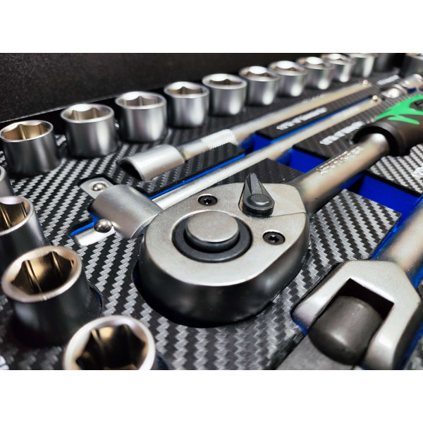 Набор профессиональных инструментов 1/2' (10-32 мм) 24 ед. Aeroforce AE-T24-1