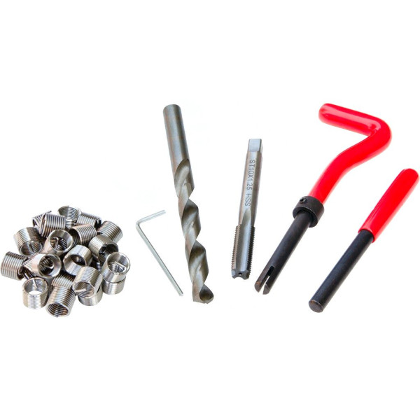 Набор для ремонта резьб M8x1, 25 15 ед. Aeroforce AE-TR1138