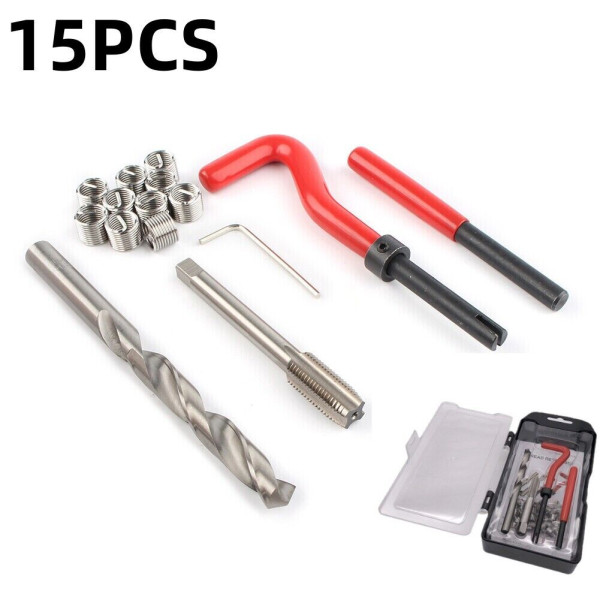 Набор для ремонта резьб M8x1, 25 15 ед. Aeroforce AE-TR1138