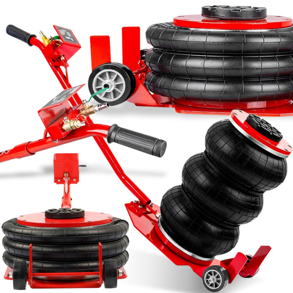 Домкрат пневматический 3 тонны (145-400 мм. 3 подушки) Profline ES-3C