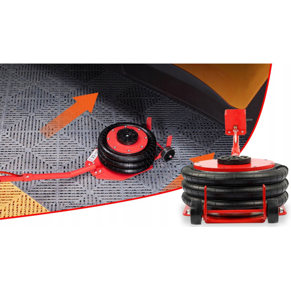 Домкрат пневматический 3 тонны (145-400 мм. 3 подушки) Profline ES-3C