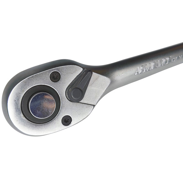 Трещотка 1/2' 260 мм усилена с резиновой ручкой (24 зуб.) Aeroforce J0803