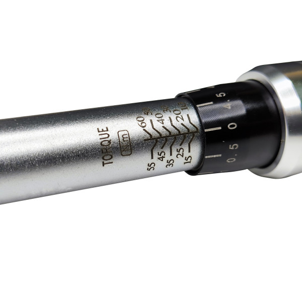 Динамометрический ключ щелочного типа 3/8" 10-60Hм 300мм Aeroforce JNJM02060