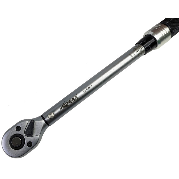 Динамометрический ключ щелочного типа 3/8" 10-60Hм 300мм Aeroforce JNJM02060