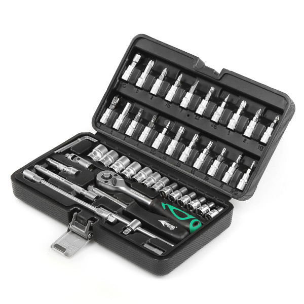 Набор профессиональных инструментов 1/4' 46 ед. Aeroforce AE-S46