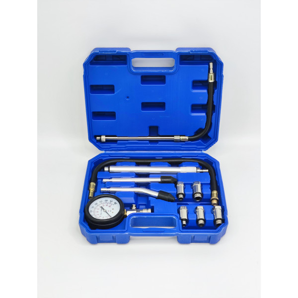 Компрессометр для бензиновых двигателей с удлинителем и переходниками Profline F06009