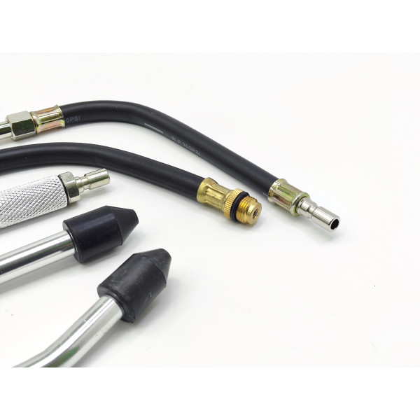 Компрессометр для бензиновых двигателей с удлинителем и переходниками Profline F06009