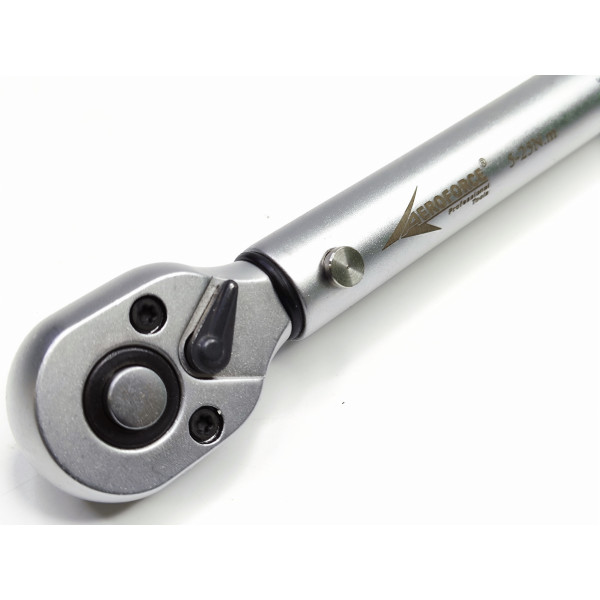 Динамометрический ключ 1/4" 5-25NM Aeroforce JNJM01025