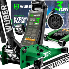 Домкрат подкатной низкопрофильный 3т 75-505мм в в кейсе Wuber W22003