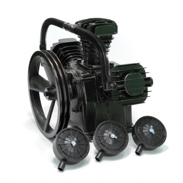 Компрессорный блок (головка компрессорная) W-образная чугунная 3-х цилиндровaя 650 л/мин 3кВт Profline 3065DLZ